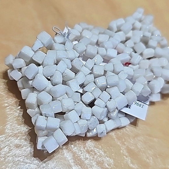 Women's Bracelet, White Stones, Stretchy - Picture 3 of 3